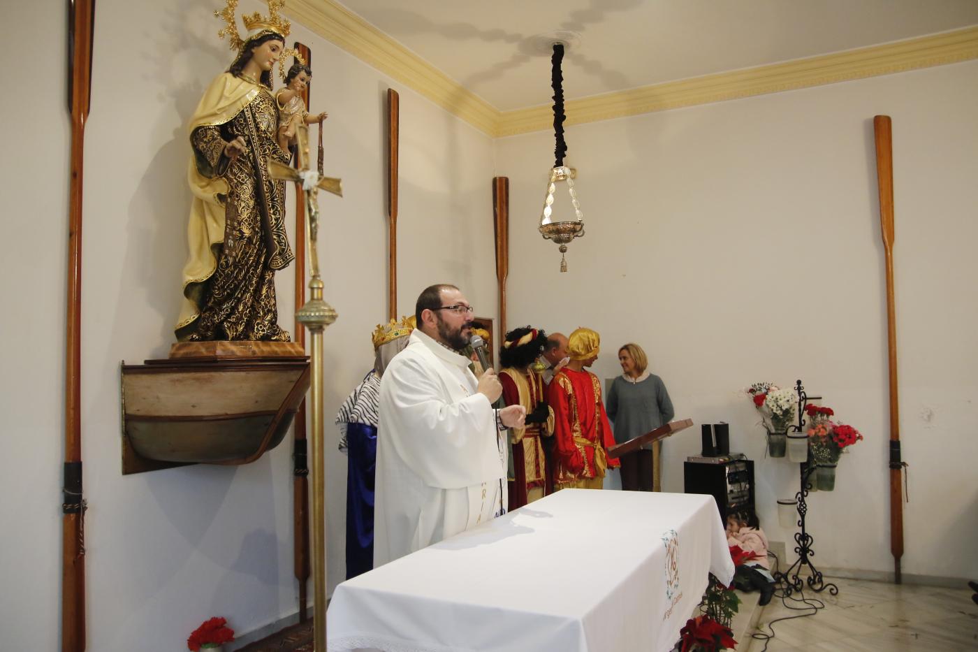 Celebración en la capilla del Carmen