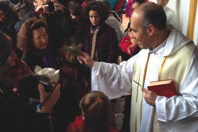 Churriana celebra los 75 años de su patrón, S. Antonio Abad