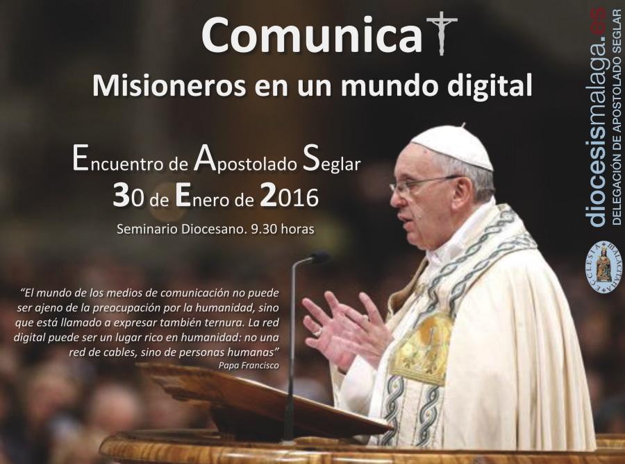 30 de enero: Encuentro de Apostolado Seglar