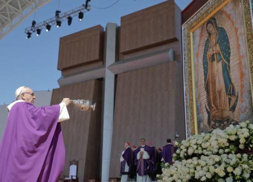 Visita del papa Francisco en México
