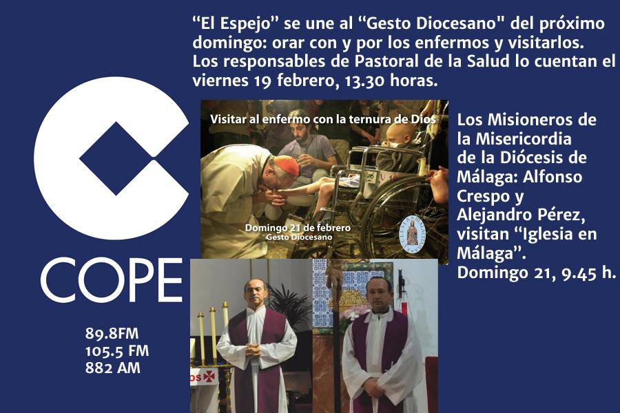 Misericordia y enfermos en COPE Málaga