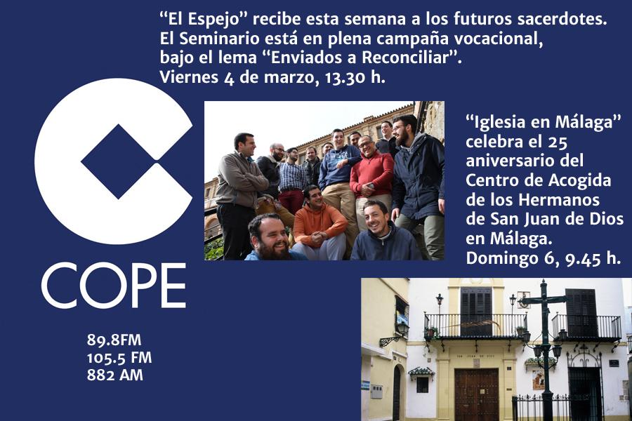 El Seminario y San Juan de Dios, en COPE Málaga