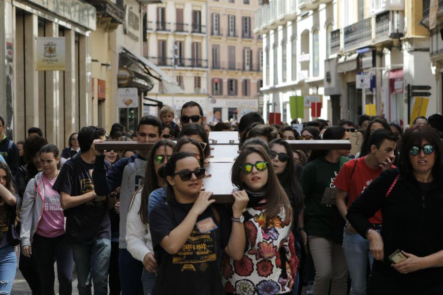 Encuentro Diocesano de Juventud en Málaga. AUTOR: S. FENOSA