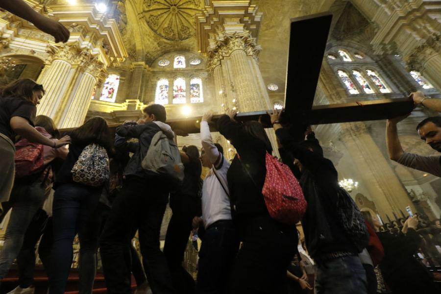 Encuentro Diocesano de Juventud en Málaga. AUTOR: S. FENOSA