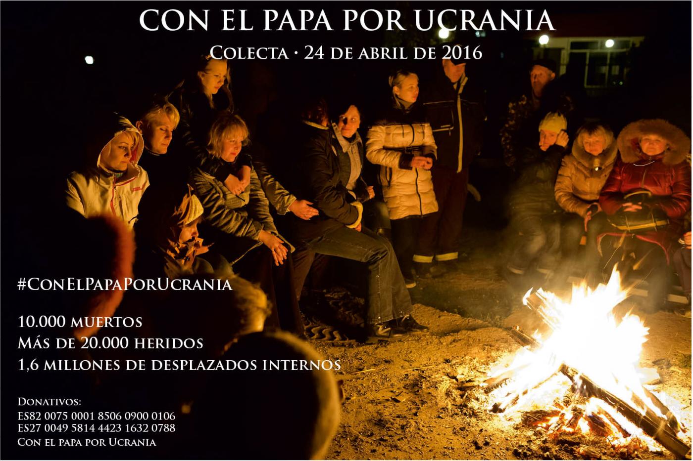 Málaga "Con el Papa por Ucrania"