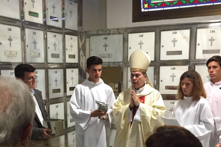 La parroquia de San Miguel reza por Andrés Alfambra