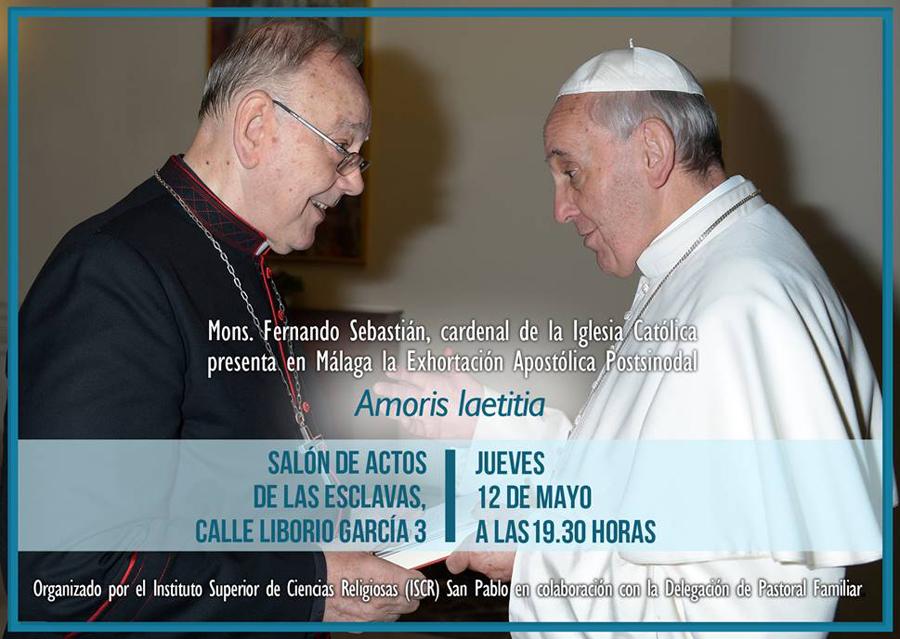 Cartel anunciador de la presentación