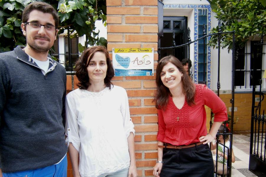 Durante la inauguración 