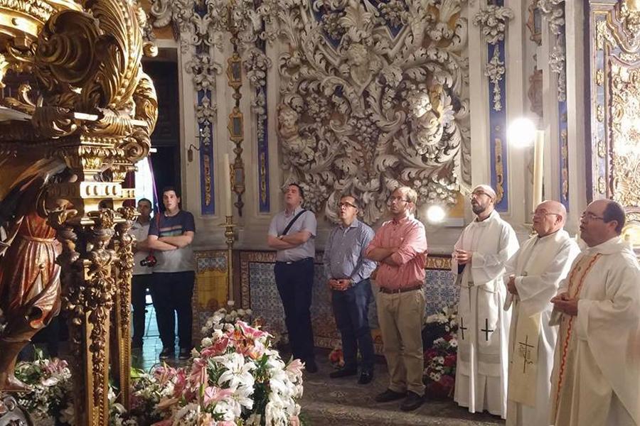 El Seminario Diocesano peregrina al Santuario de Santa María de la Victoria