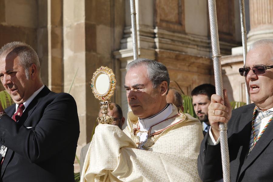 Procesión del Corpus Christi por las calles de Málaga