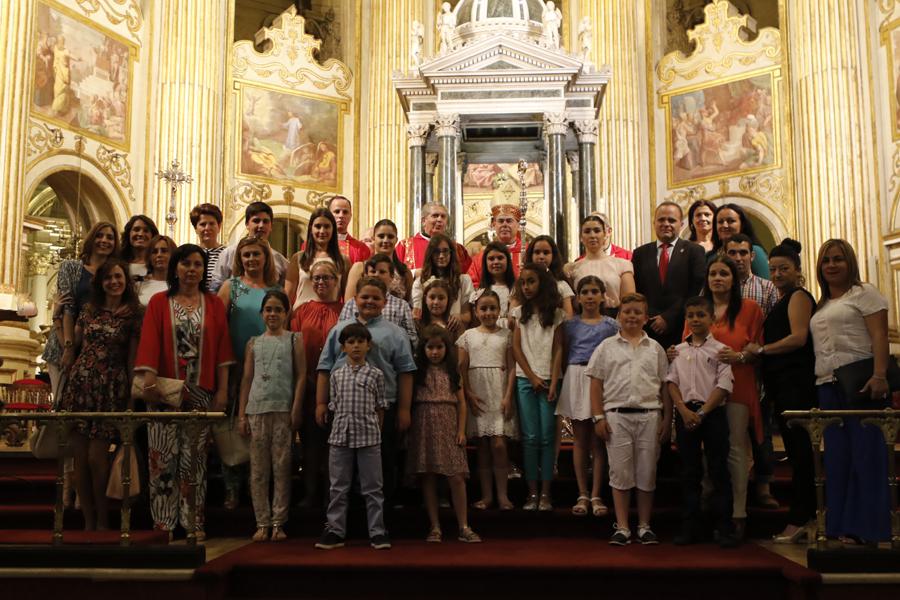 Confirmaciones en la Catedral de Málaga