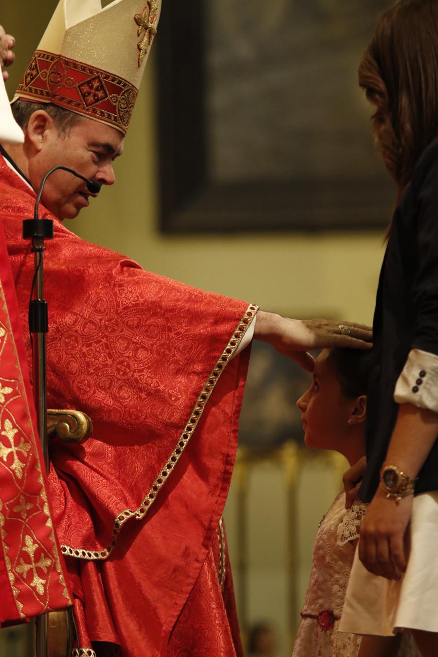 Confirmaciones en la Catedral de Málaga