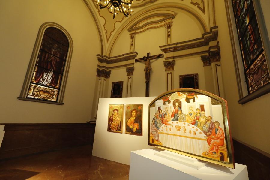 Exposición de iconos bizantinos "La luz del oriente". FOTO: S. FENOSA