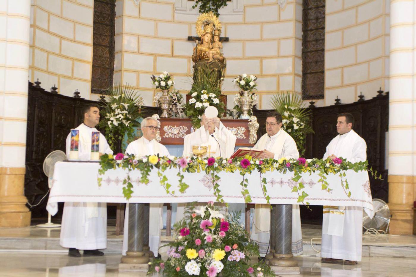 Misa en la que se instituyeron los ministerios de acólito y lector de Fernando Moreno