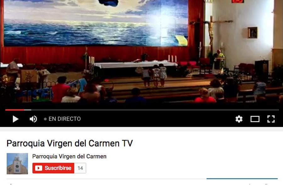 La parroquia de Benalmádena-Costa, en directo, 24 horas