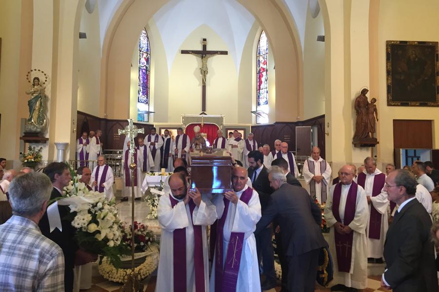 Último adiós a D. Francisco Acevedo en San Patricio