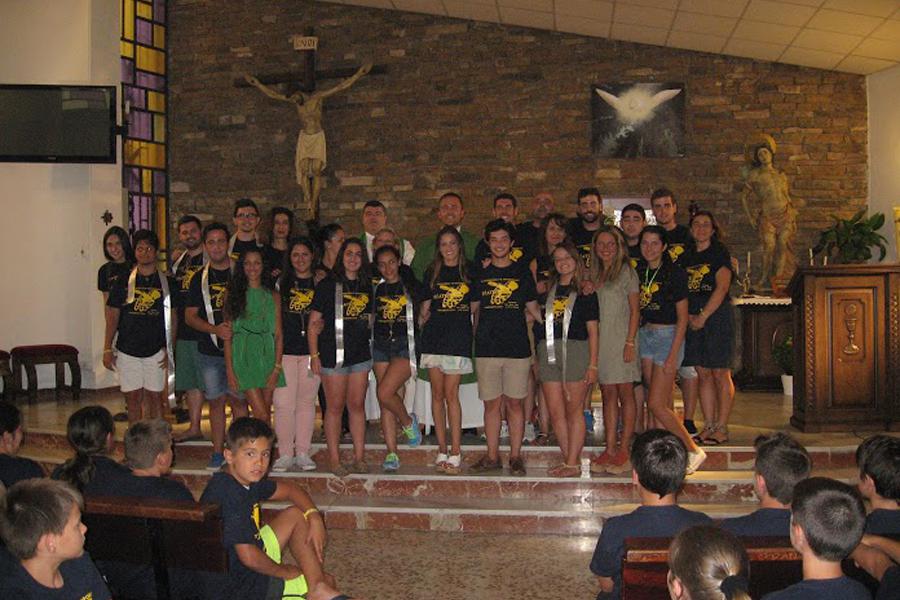 Los niños y jóvenes de las parroquias de Coín, Monda, Guaro y Alhaurín el Grande se han unido para vivir los campamentos de verano en el Santuario de Flores, de Álora