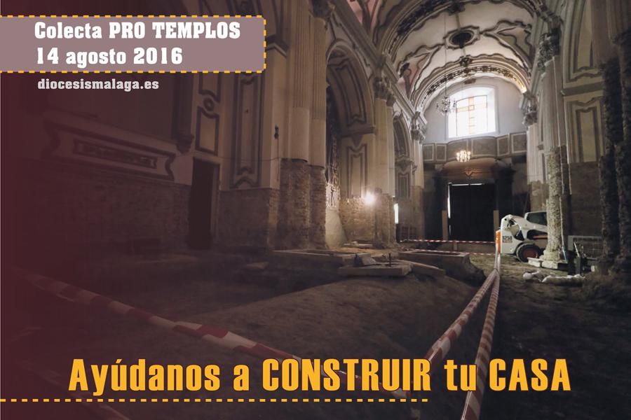 Cartel para la Jornada Pro Templos 2016