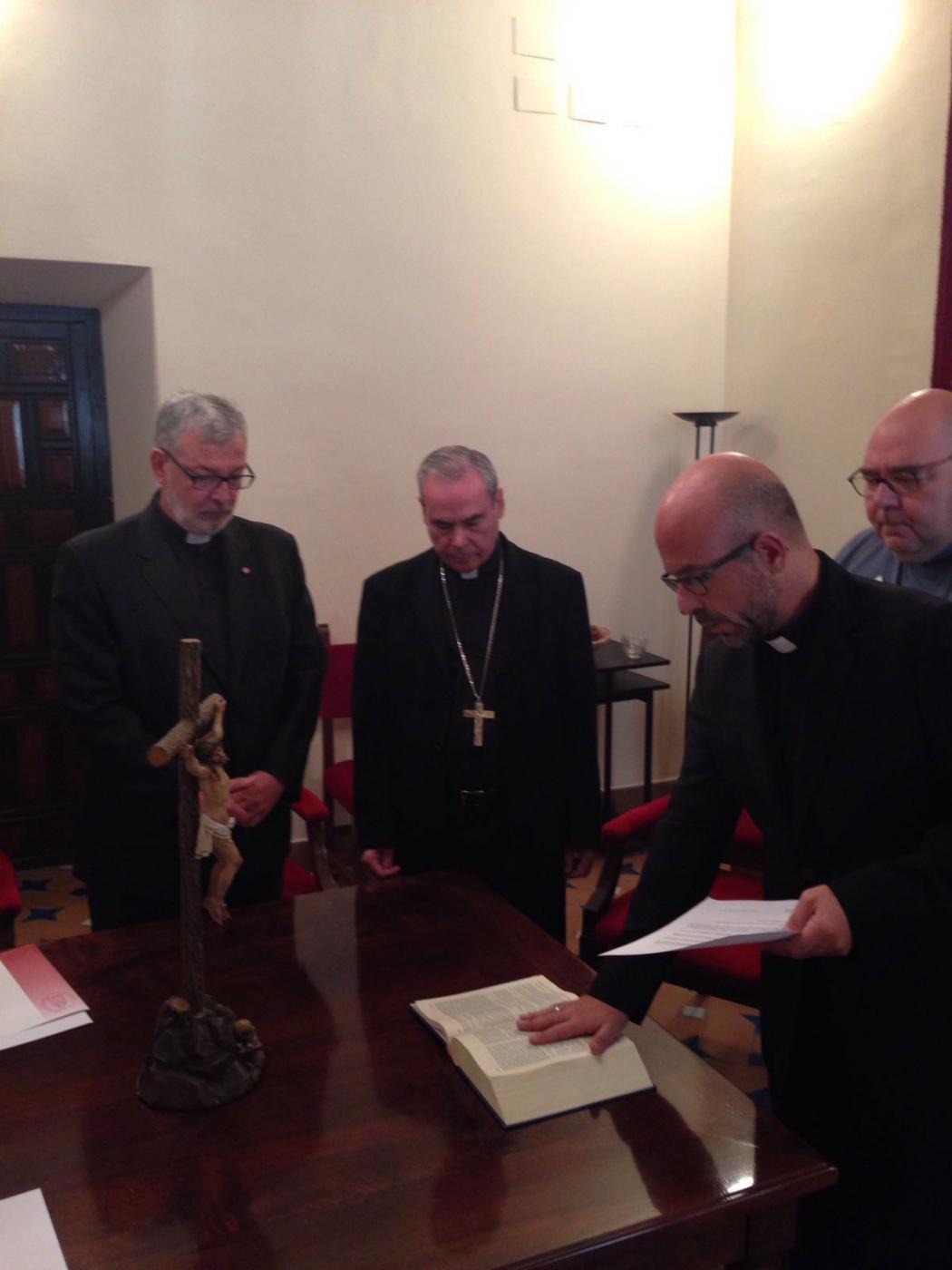 Jura del nuevo vicario judicial y del nuevo juez del Tribunal Eclesiástico de Málaga