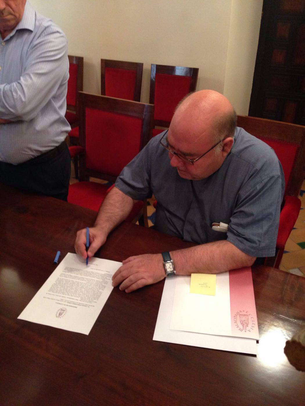 Antonio Fernández jura como juez del Tribunal Eclesiástico de Málaga