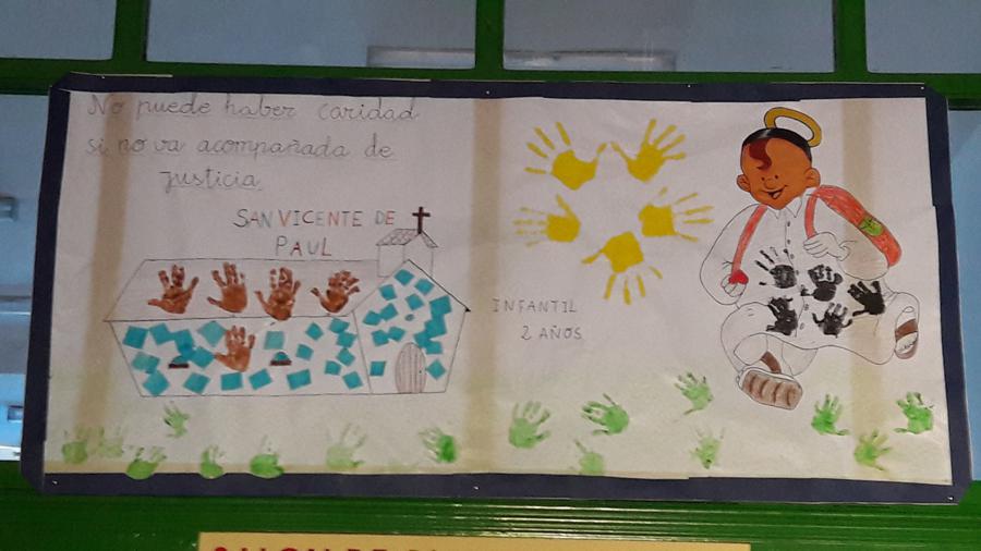 Celebración de la fiesta de san Vicente de Paúl en los centros de las Hijas de la Caridad de la Palma-Palmilla