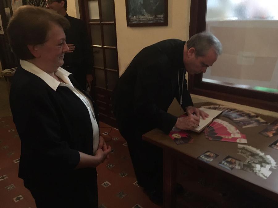 Inauguración de la exposición sobre Don Manuel González