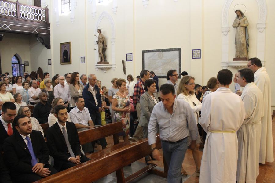 Eucaristía inicio de curso Centros de Formación. FOTO: M. J.OTERO
