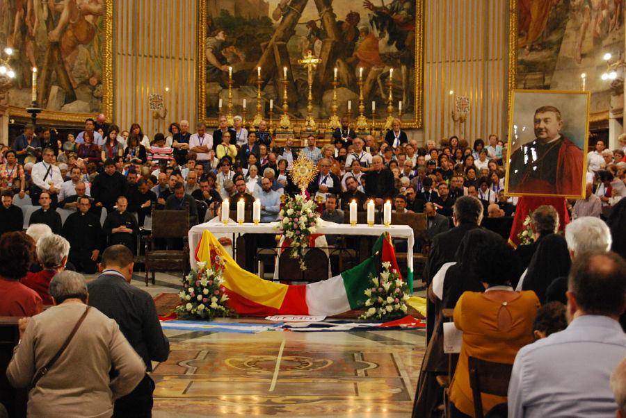 Fiesta eucarística en honor del beato Manuel González