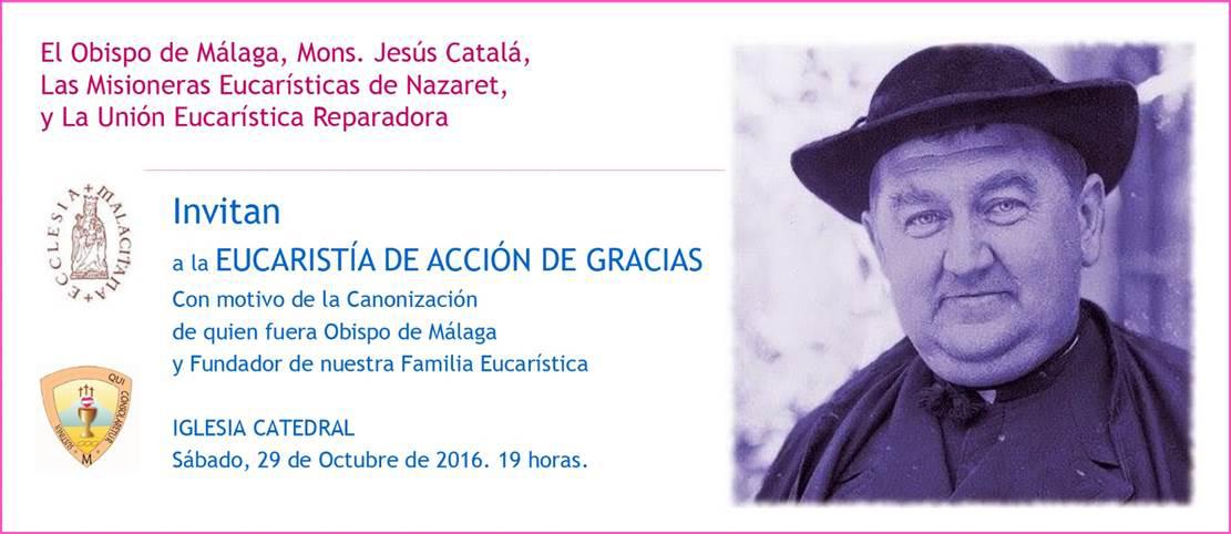Invitación a la Misa de Acción de Gracias