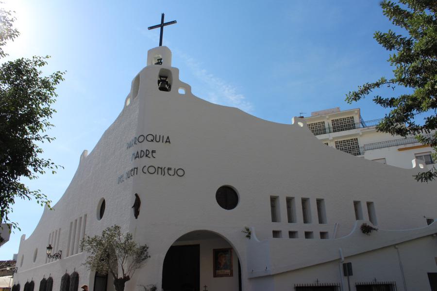 Nueva fachada de Madre del Buen Consejo, Torremolinos