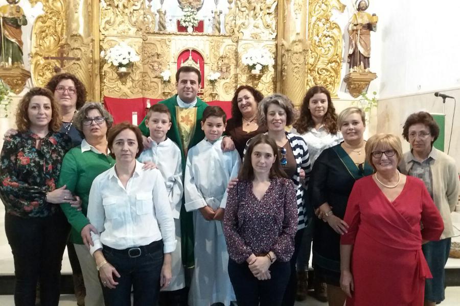 Los catequistas de Almargen celebran el rito de envío a la misión