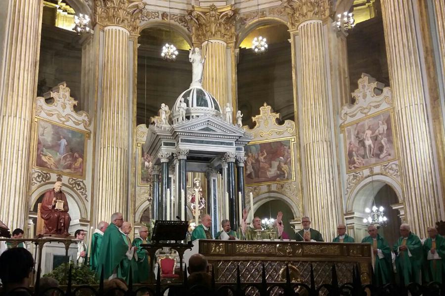 «Queremos agradecer la persona, la presencia, la dedicación, la santidad y el pastoreo de D. Manuel»