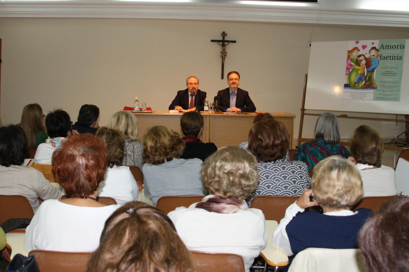 Conferencia del profesor Fernando Vidal en el ciclo sobre "Amoris laetitia"