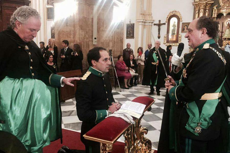 Acto de investidura de de Caballero de Honor de la Orden Militar Hospitalaria de San Lázaro de Jerusalén