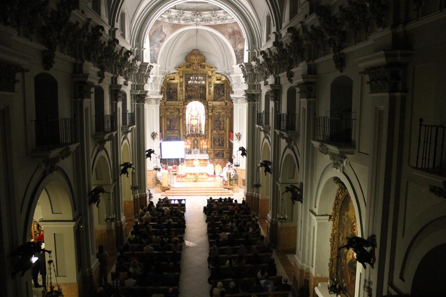 Vigilia de la Inmaculada en el Santuario de la Victoria // M. J OTERO
