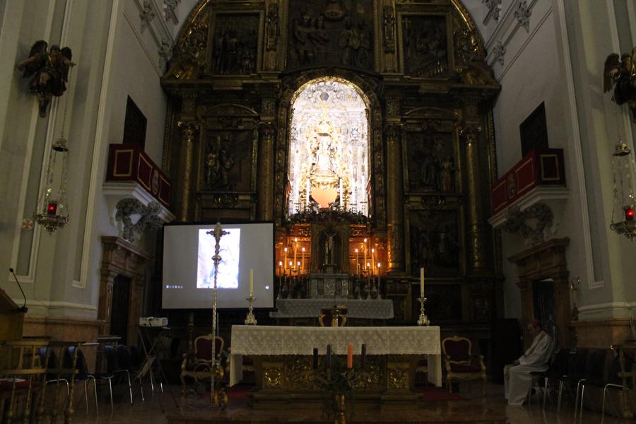 Vigilia de la Inmaculada en el Santuario de la Victoria // M. J OTERO