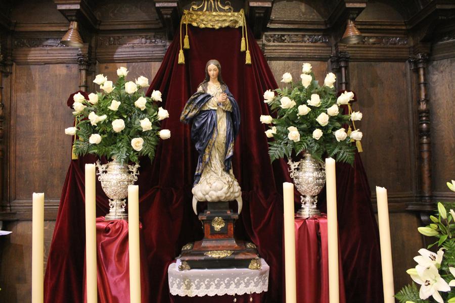 Celebración de la Solemnidad de la Inmaculada en el Seminario // M. J. OTERO