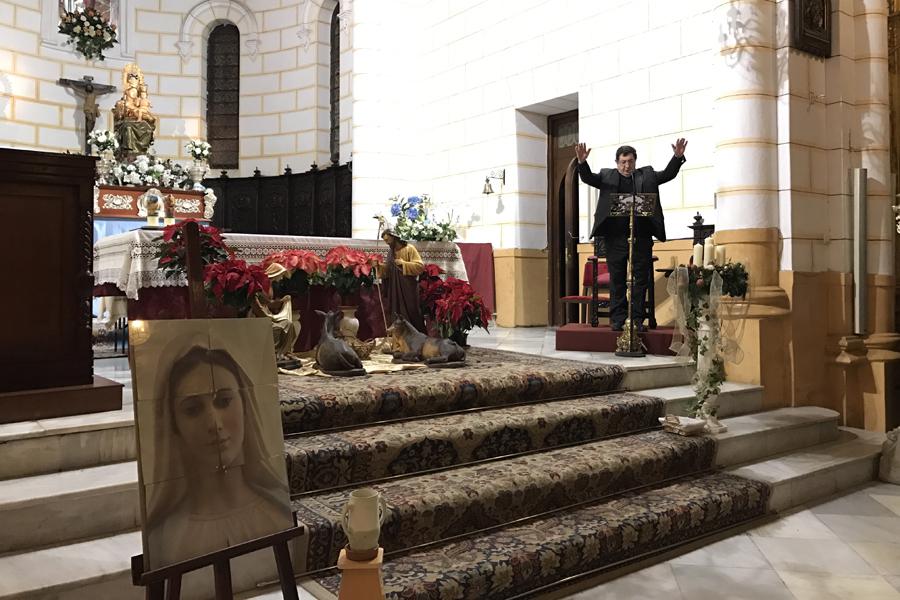 Melilla vivió la Vigilia de la Inmaculada