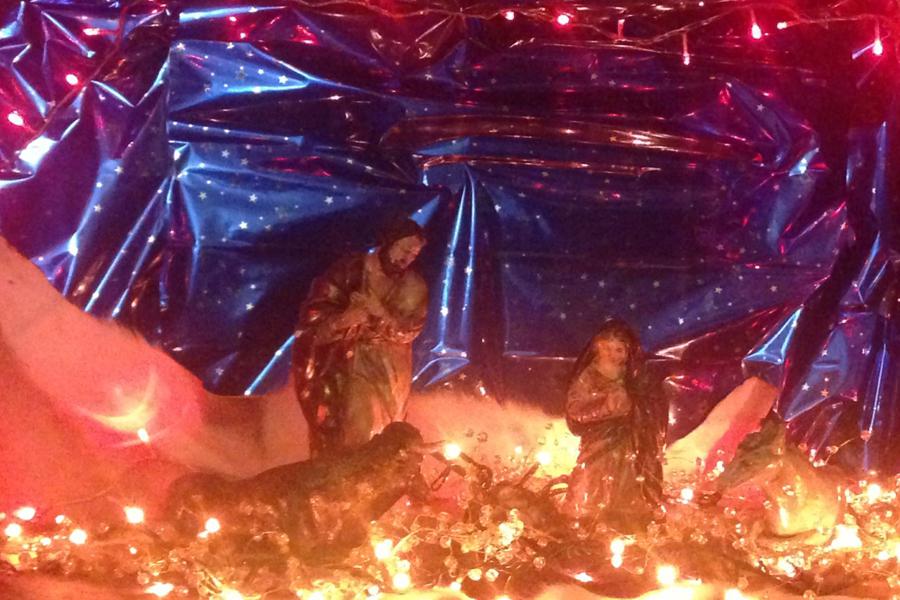 Belén del hogar de Manuel Alameda