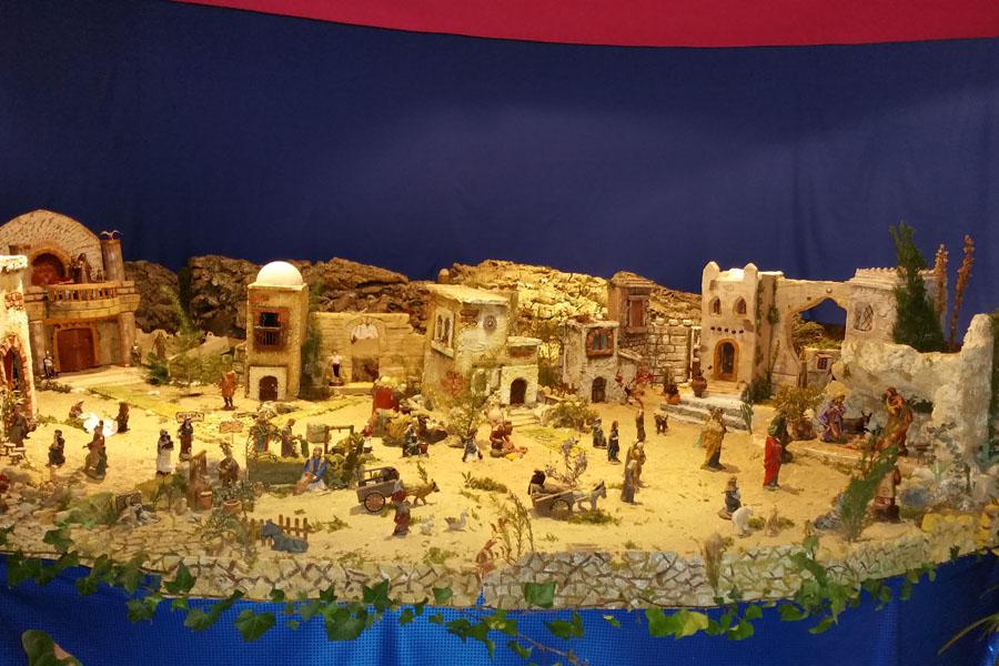 Belén de la parroquia de San Fernando, en Málaga