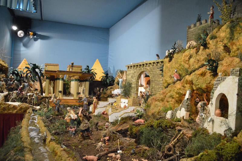 Belén de la parroquia de Santiago Apostól de Monda