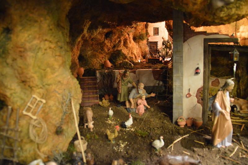 Belén de la parroquia de Santiago Apostól de Monda