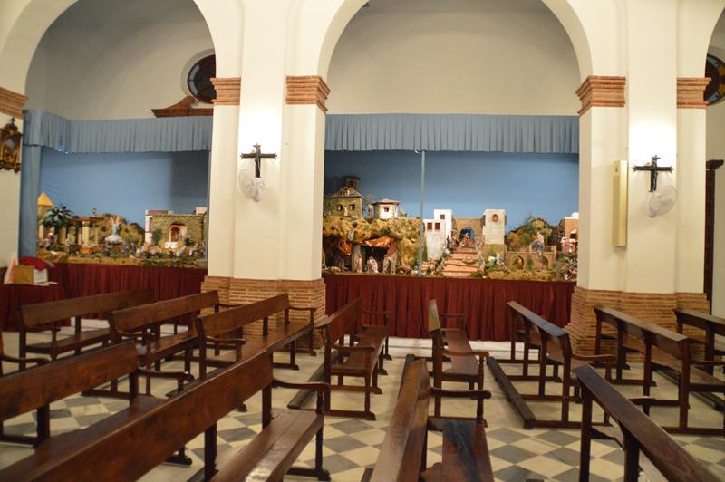 Belén de la parroquia de Santiago Apostól de Monda