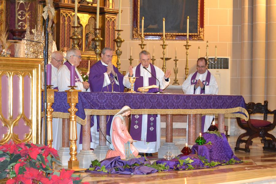 Celebración del XV aniversario de Pozo Dulce en la iglesia del Sagrado Corazón