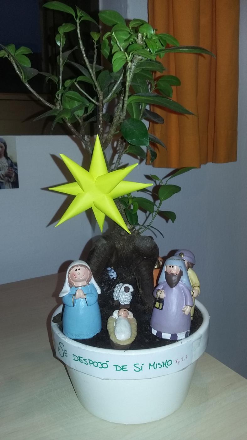 Belén de la habitación del seminarista Enrique Mateo Quintana