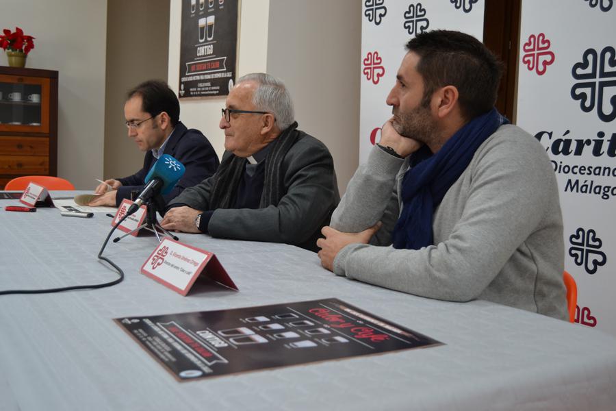 Presentación de "Calor y café" a los medios de comunicación // CARITASMÁLAGA