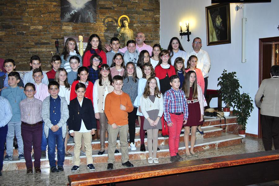 Confirmaciones en la parroquia de San Sebastián, en Coín