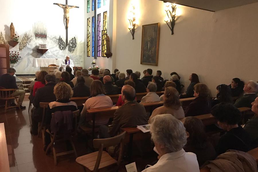 La Casa del Sagrado Corazón (Cottolengo) celebró el Adviento con el Sr. Obispo