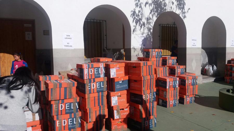 Campaña de Navidad del colegio de los Maristas