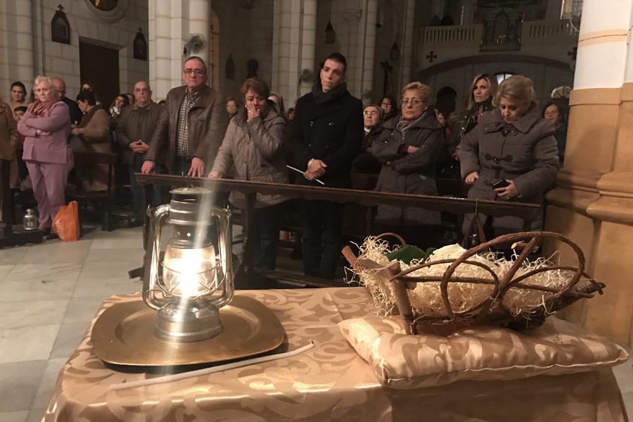 La Luz de la Paz de Belén en Melilla